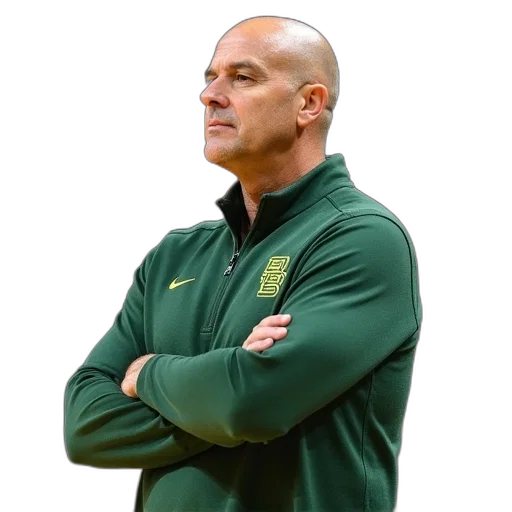 staff, jacket, baylor, coach transparent PNG cut-out