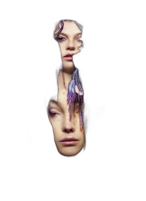 face, mask, shoes, dress transparent PNG cut-out