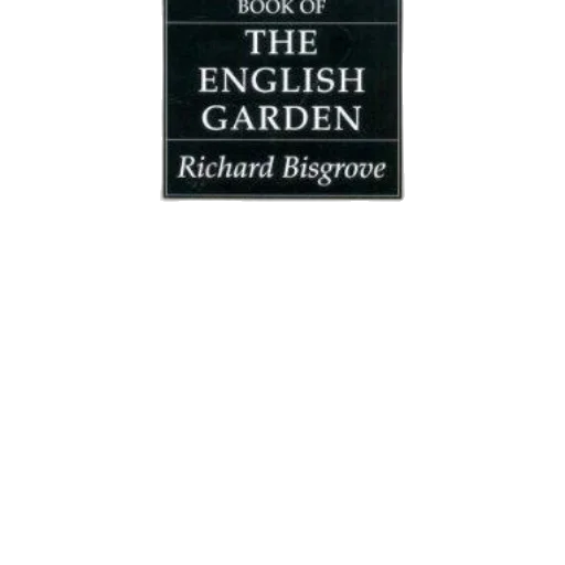 english, garden, book, cover, featuring, scenic, landscape, painting transparent PNG cut-out