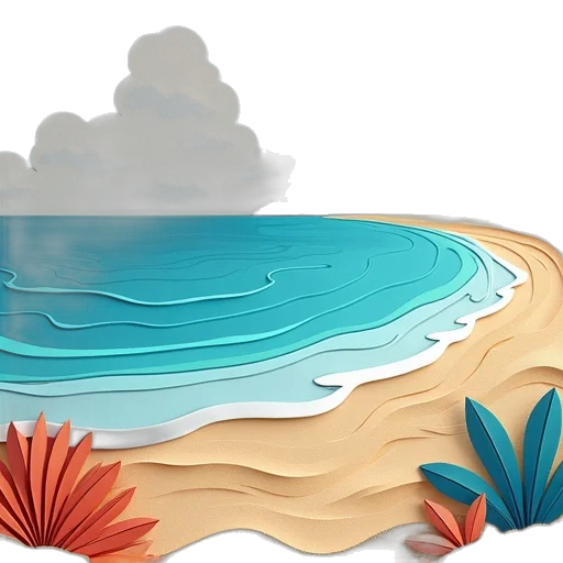 concept art, vaporwave, 3d render, photorealistic transparent PNG cut-out