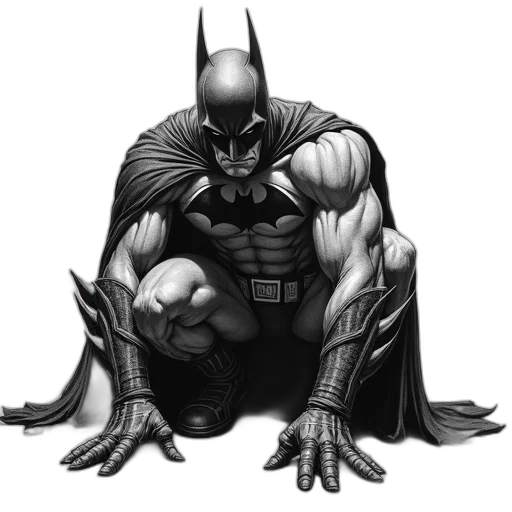 comic book art, concept art, fantasy art, pencil sketch, monochrome, detailed, ink, drawing transparent PNG cut-out