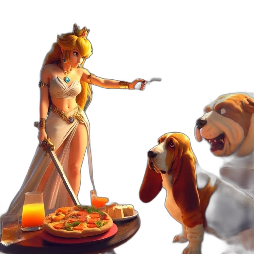 food, staff, concept art, 3d render, fantasy art, photorealistic, fire, sunset transparent PNG cut-out