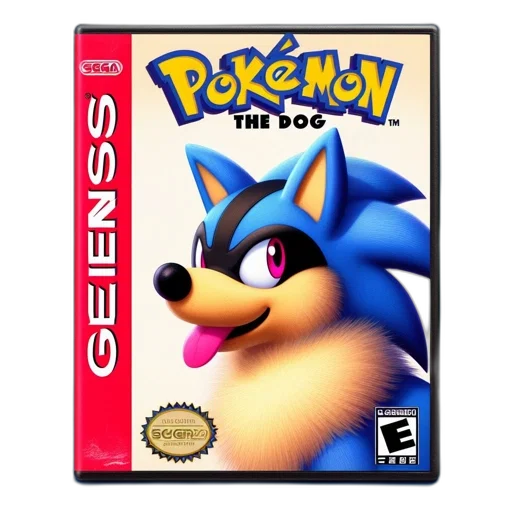 animal, creature, 3d render, concept art, pixel art, vaporwave, video, game transparent PNG cut-out