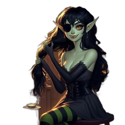 staff, fantasy art, concept art, comic book art, pixel art, green, dark, fantasy transparent PNG cut-out