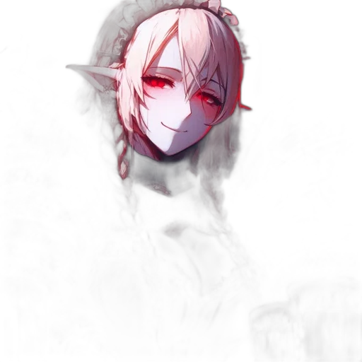 mask, face, crown, creature, anime, concept art, watercolor, pixel art transparent PNG cut-out
