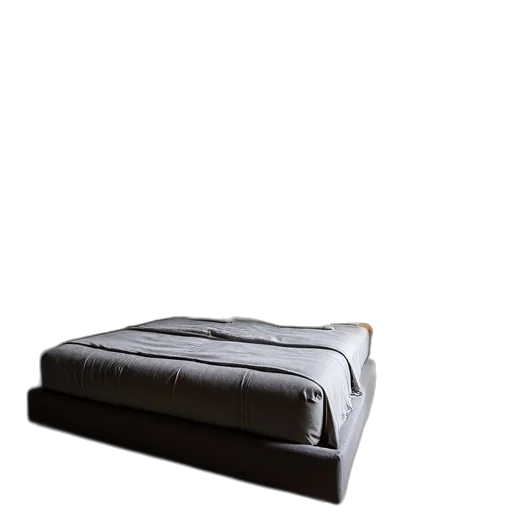 furniture, staff, crown, 3d render, photorealistic, dark, monochrome, bedroom transparent PNG cut-out