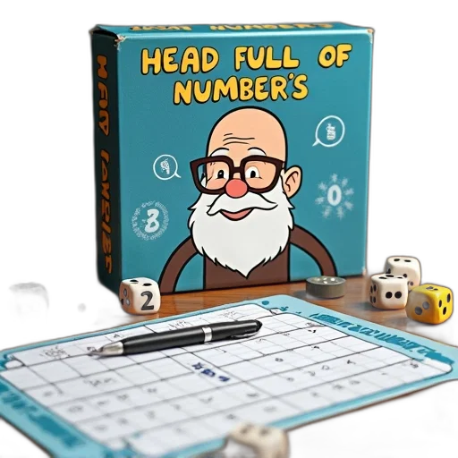 game, box, titled, head, full, numbers, cartoon, character transparent PNG cut-out