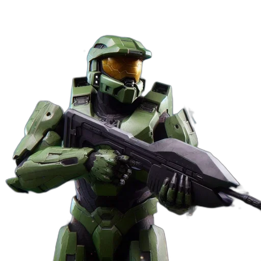 robot, weapon, concept art, 3d render, green, armed, figure, resembling transparent PNG cut-out