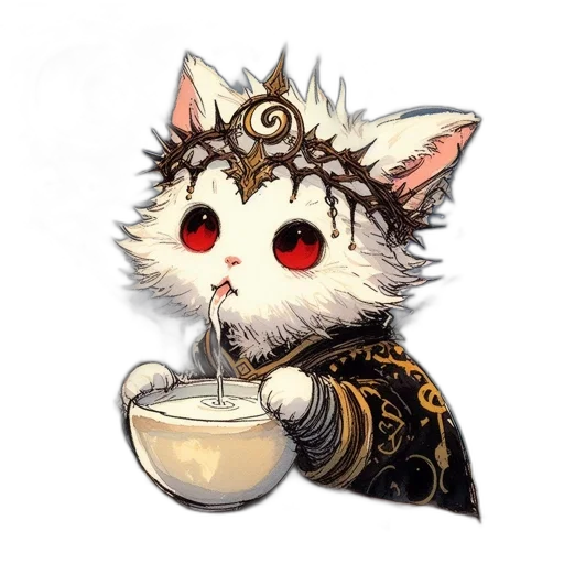food, staff, animal, fantasy art, concept art, watercolor, pixel art, white transparent PNG cut-out