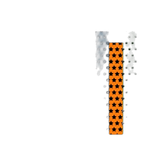 weapon, sword, robot, staff, pixel art, 3d render, concept art, fog transparent PNG cut-out