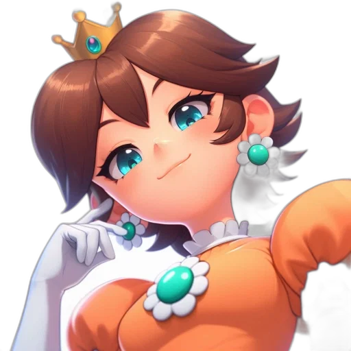 crown, staff, jewelry, face, concept art, anime, pixel art, 3d render transparent PNG cut-out