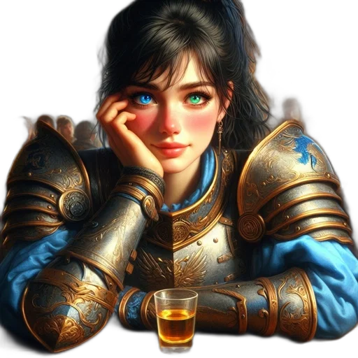 face, sword, weapon, dragon, fantasy art, concept art, photorealistic, pixel art transparent PNG cut-out