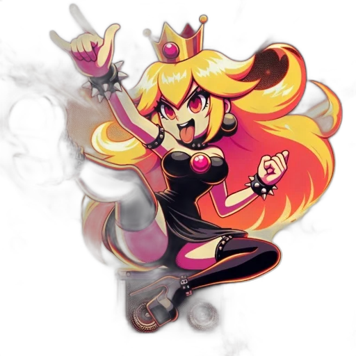 staff, crown, concept art, pixel art, fantasy art, anime, fire, energetic transparent PNG cut-out
