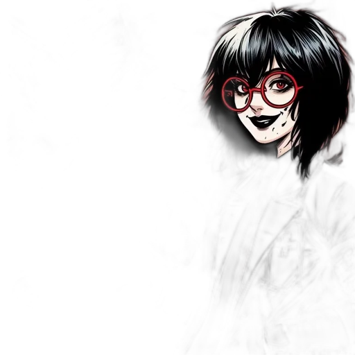 mask, face, creature, comic book art, cartoon, concept art, anime, dark transparent PNG cut-out