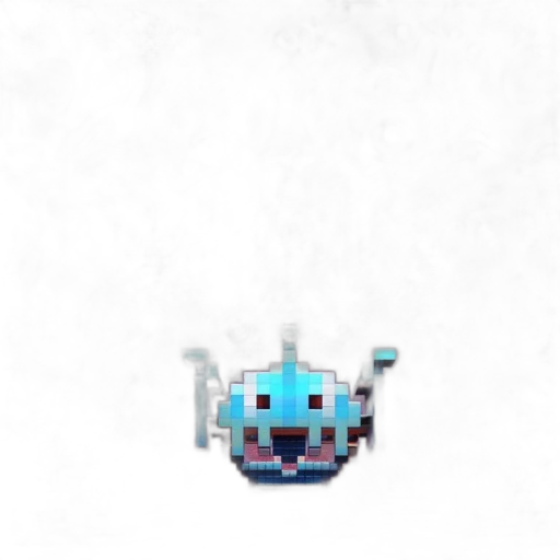 robot, creature, dragon, weapon, pixel art, concept art, 3d render, fantasy art transparent PNG cut-out