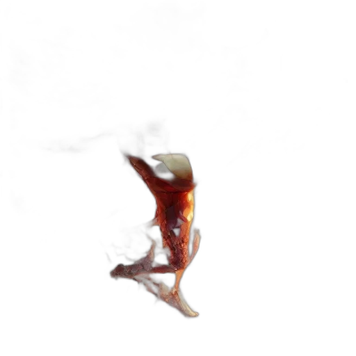 dragon, animal, creature, staff, photorealistic, concept art, 3d render, fire transparent PNG cut-out