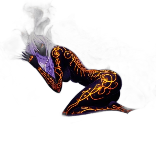 dragon, staff, creature, mask, concept art, fantasy art, pixel art, cyberpunk transparent PNG cut-out