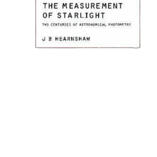 measurement, starlight, two, centuries, astronomical, photometry, hearnshaw transparent PNG cut-out