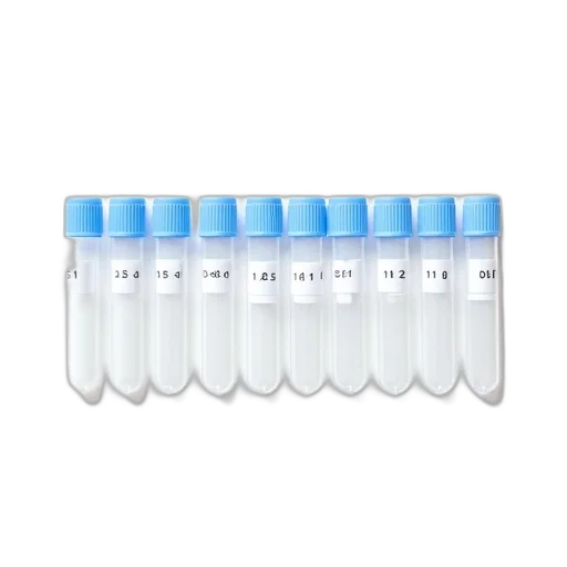 bottle, set, identical, white, laboratory, test, tubes, blue transparent PNG cut-out