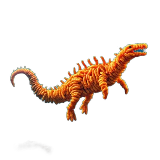 dragon, creature, animal, staff, 3d render, concept art, pixel art, fantasy art transparent PNG cut-out
