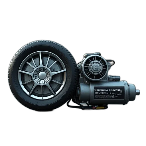 weapon, car, robot, 3d render transparent PNG cut-out