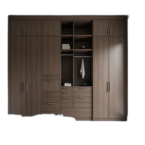 furniture, 3d render, photorealistic, concept art, earth tones, dark, monochrome, modern transparent PNG cut-out