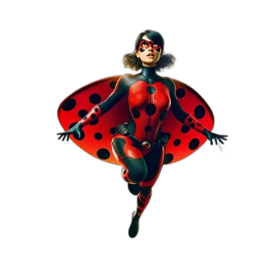 dress, animal, umbrella, creature, concept art, comic book art, 3d render, red transparent PNG cut-out