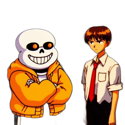 robot, mask, jacket, staff, pixel art, concept art, cartoon, anime transparent PNG cut-out