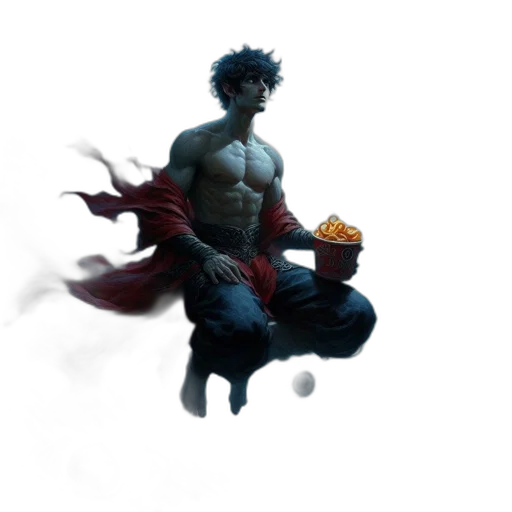 food, creature, dragon, concept art, pixel art, fantasy art, 3d render, underwater transparent PNG cut-out