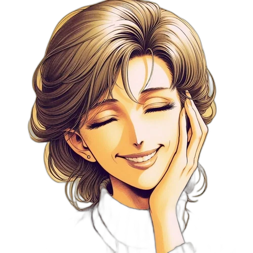 face, jewelry, staff, cartoon, photorealistic, anime, oil painting, animated transparent PNG cut-out