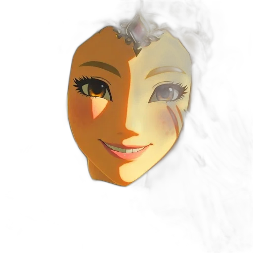face, mask, crown, robot transparent PNG cut-out