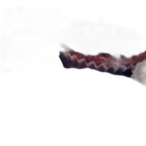 hair, staff, dragon, animal, photorealistic, 3d render, concept art, fog transparent PNG cut-out
