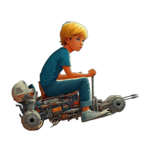 robot, car, weapon, furniture, 3d render, concept art, photorealistic, pixel art transparent PNG cut-out
