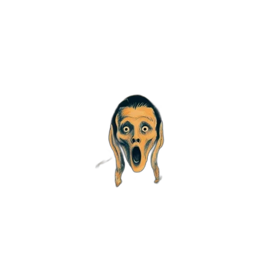 mask, face, creature, animal, cartoon, concept art, pixel art, comic book art transparent PNG cut-out