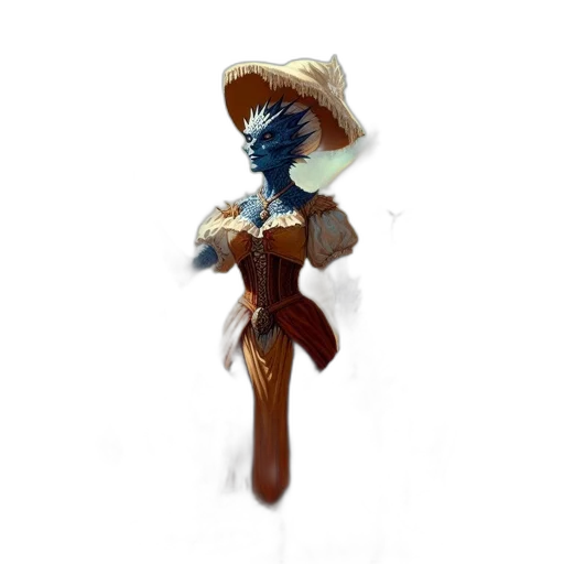 staff, hat, weapon, crown, concept art, fantasy art, pixel art, 3d render transparent PNG cut-out