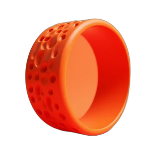 jewelry, 3d render, red, apple transparent PNG cut-out