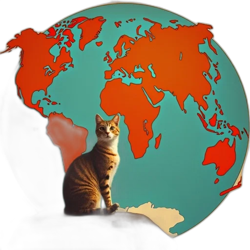 animal, staff, vintage, poster transparent PNG cut-out