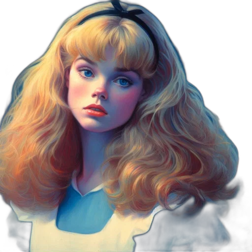 face, hair, robot, crown, photorealistic, concept art, oil painting, fantasy art transparent PNG cut-out