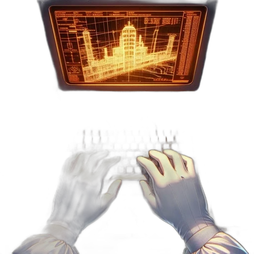 crown, robot, furniture, weapon, concept art, cyberpunk, 3d render, vaporwave transparent PNG cut-out