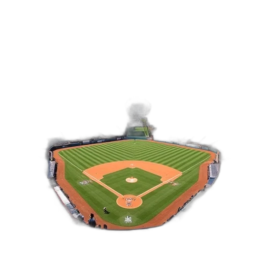 3d render, sports, hall, yankees transparent PNG cut-out