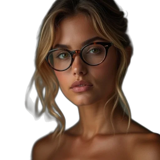 face, jewelry, hair, dress transparent PNG cut-out