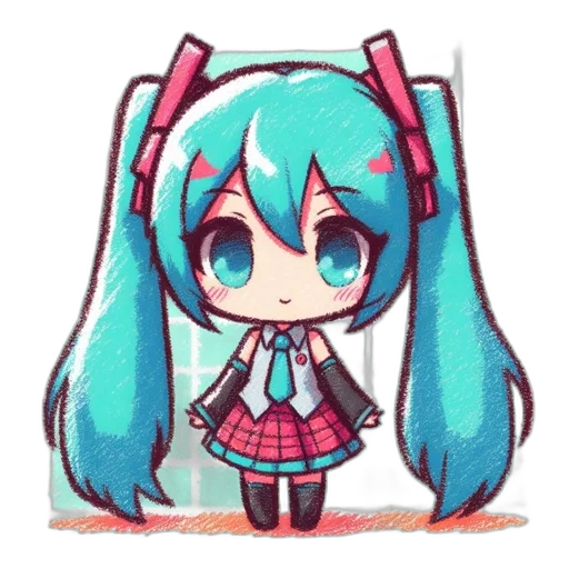 robot, creature, staff, face, pixel art, anime, cartoon, vaporwave transparent PNG cut-out