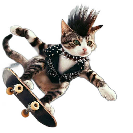 animal, photorealistic, concept art, fantasy art, cartoon, unconventional, feline, dons transparent PNG cut-out