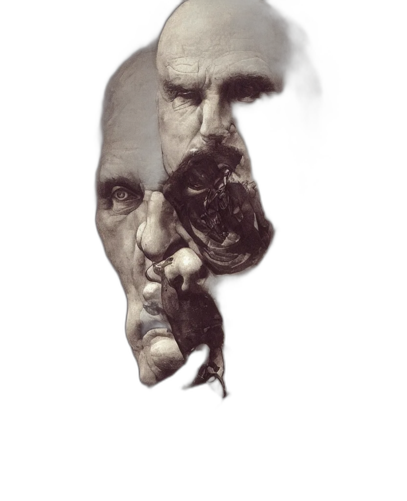 face, mask, animal, creature transparent PNG cut-out