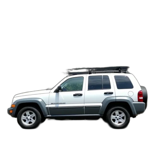 car, 3d render, white, grey, suv, parked, front, building transparent PNG cut-out