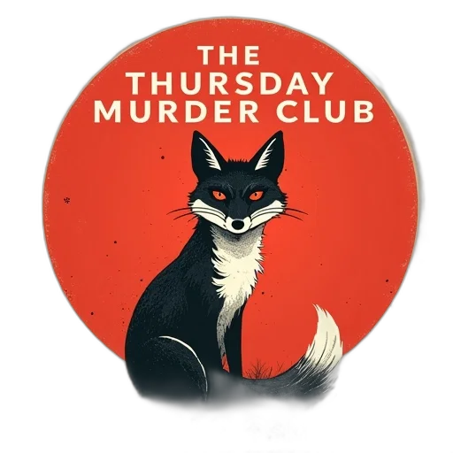 cover, book, thursday, murder, club, richard, osman, featuring transparent PNG cut-out