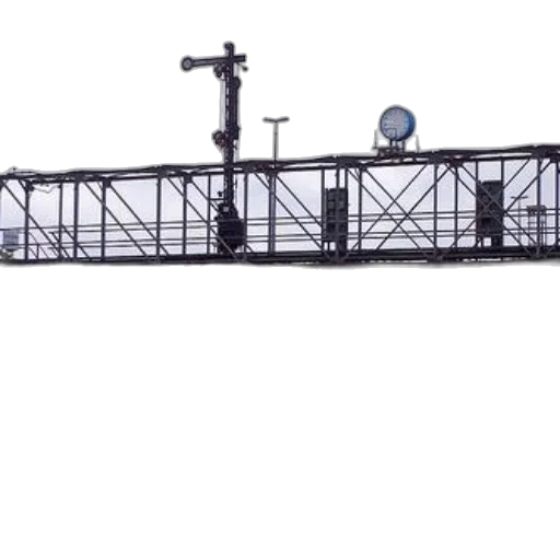 staff, building, robot, umbrella, 3d render, concept art, photorealistic, railway transparent PNG cut-out
