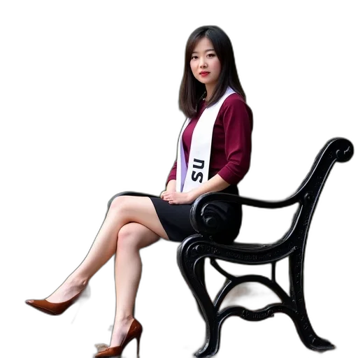 furniture, staff, dress, 3d render, photorealistic, oil painting, concept art, monochrome transparent PNG cut-out
