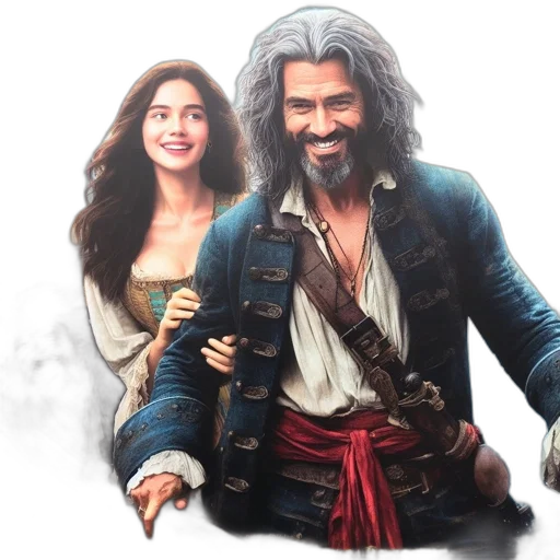 fantasy art, concept art, photorealistic, oil painting, poster, treasure, quest, features transparent PNG cut-out