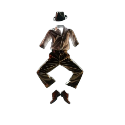hat, robot, 3d render, concept art, pixel art, photorealistic, man, clothing transparent PNG cut-out